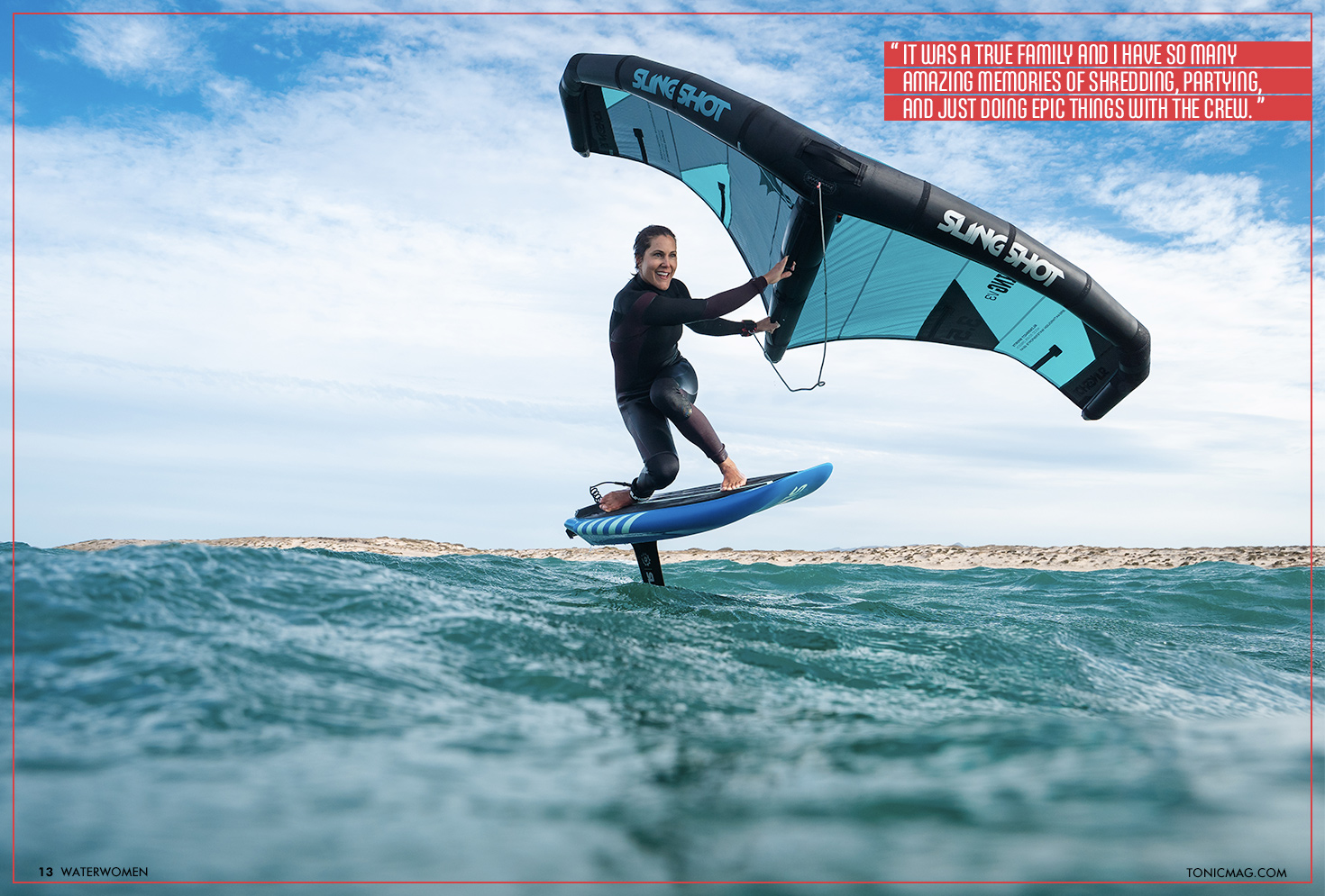 Waterwomen - Sensi Graves | Articles » Issue 13 | Free Wing Foiling ...