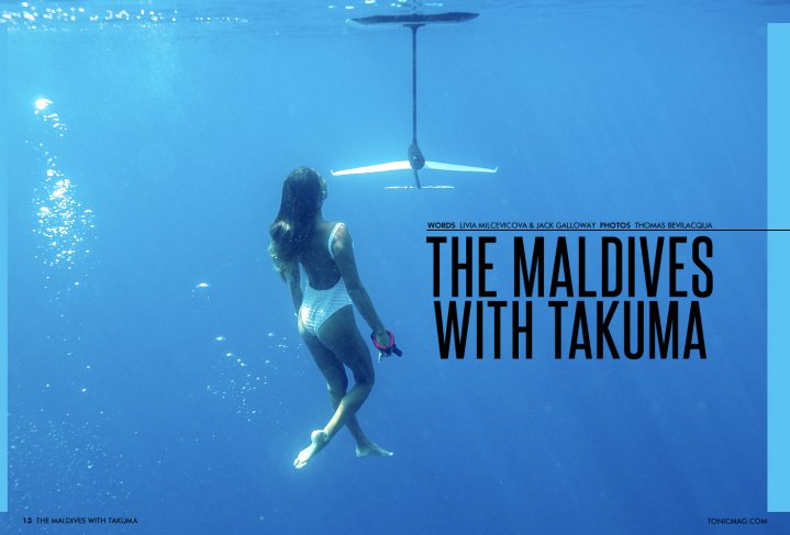 The Maldives with Takuma