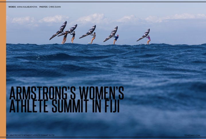 Armstrong’s Women’s Athlete Summit in Fiji