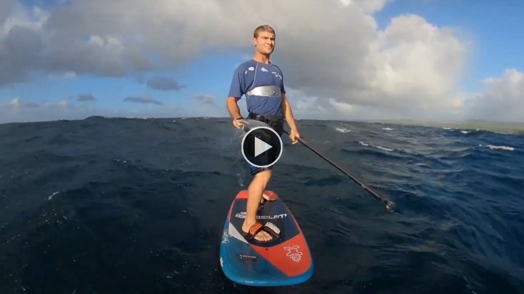 Downwind Sup Foil With Zane Schweitzer On Mauiʻs Famous Maliko Run Starboard X Type 1100 Free 1362