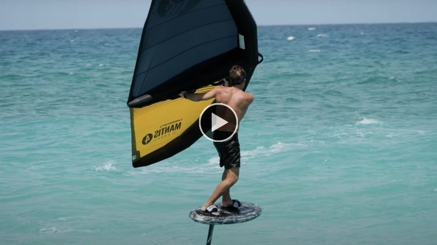 How To Ride Toe Side | WING FOIL | Free Wings Foils SUP Surf Magazine ...