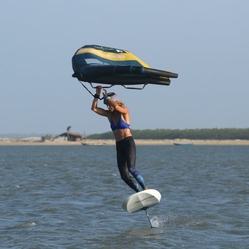 The Toe to Heel Tack Wing Foiling, SUP and Surf Technique